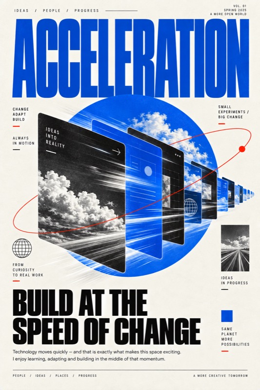 Poster 5 magazine cover